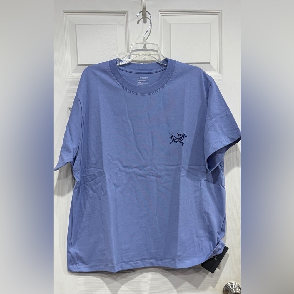Arc’teryx Women's XXL Kragg Little Bird Crew Shirt Short Sleeve Purple NWT